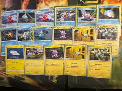 77 Pokemon [Yuka Morii] Illustrated Clay Art Card Lot Vintage-Modern NM-MP - Image 4