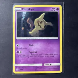 Mimikyu - SM99 Sun & Moon Black Star Promo Card - LP - POKEMON TCG - Image 1