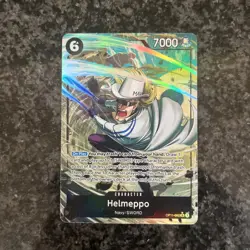 OP11-092 Helmeppo : Super Rare Alternative Art English One Piece TCG Card : OP11 - Image 1