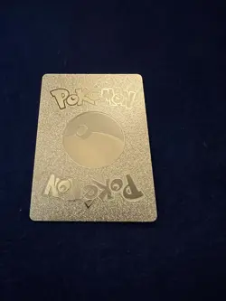 Charizard Base Gold Pokemon Card Collectible/Gift/Display - Image 2
