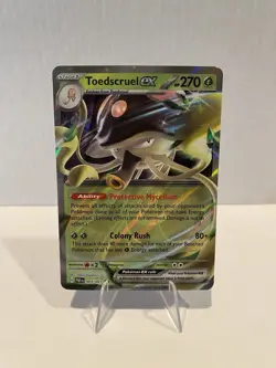 Toedscruel ex 2024 Scarlet & Violet Paldean Fates 005/091 Double Rare - Image 1