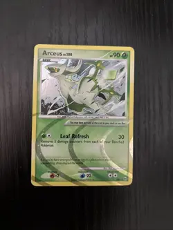 Arceus AR2 Arceus Holo NM Pokemon Card 2009 - Image 2