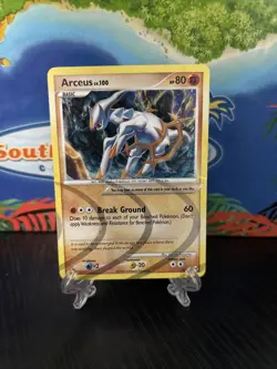 Pokemon Arceus Lv.100 (AR8) NM Normal Platinum Arceus - Image 1