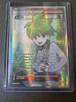 Wally Trainer Card Full Art Pokemon XY Roaring Skies 107/108 - Mint - Image 1