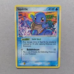 Squirtle Crystal Guardians Card 64/100 Common Non-Holo Nintendo Pokemon Card - Image 1