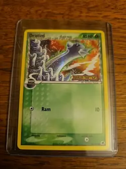 Pokemon Dratini EX Dragon Frontiers Reverse Holo Card 46/101 Stamped 2006 - Image 1