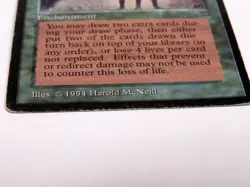 MTG Magic the Gathering Beta Sylvan Library Card MP 36513-13 - Image 3