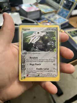Aggron 1/109 Ruby and Sapphire Holo Pokemon Card - Image 1