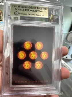 BGS 9.5 2021 SON GOKU DRAGON BALL SUPER CARD GAME CROSS SPIRITS BT14-152 SCR - Image 2
