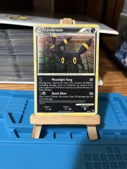 Pokemon Umbreon TCG Undaunted Holo Rare Card #10/90 - Image 1