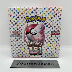 Pokemon Card 151 Booster Box sv2a Pokemon Cards Scarlet & Violet Sealed Japanese - Image 1