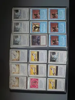 Magic The Gathering. 180 Revised Cards Only Mix In An Ultra Pro Collector Album - Image 5