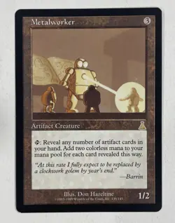 Metalworker Urzas Deatiny Near Mint NM MTG Magic The Gathering - Image 1