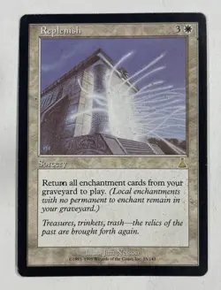 Replenish Urzas Destiny MP Moderate Play MTG Magic The Gathering A - Image 1