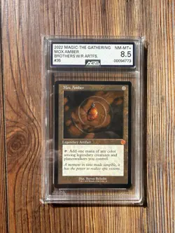 MTG Mox Amber the Brothers' War Graded - Image 1