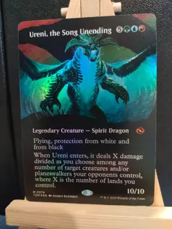 Ureni, the Song Unending FOIL Borderless - Tarkir Dragonstorm - NM (see pics)MTG - Image 1