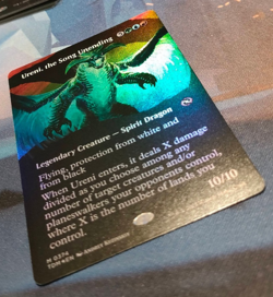 Ureni, the Song Unending FOIL Borderless - Tarkir Dragonstorm - NM (see pics)MTG - Image 3