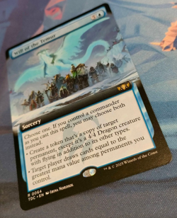 Will of the Temur (Extended Art) - Tarkir Dragonstorm - NM (see pics) MTG - Image 3