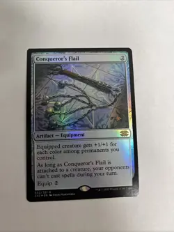 Conqueror's Flail Foil MTG Double Masters 2022 - Image 1