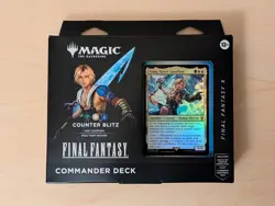 Magic: The Gathering Final Fantasy x Commander Deck Counter Blitz Tidus MTG - Image 1