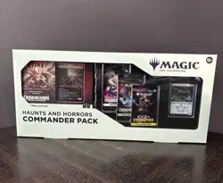 MTG Duskmourn Haunts & Horrors Commander Pack Bundle Endless Punishment - SEALED - Image 1