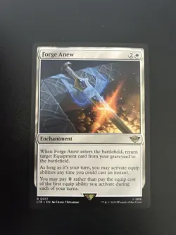 Forge Anew Universes Beyond: the Lord of the Rings Mtg 17 Regular Rare - Image 1