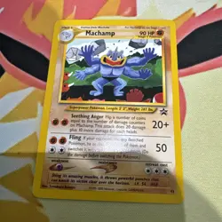 Pokemon 2000 Machamp Black Star Promo 43 - New - NM/MT (Never Played) - Image 1