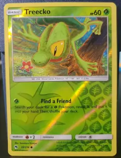 Pokemon TCG: Treecko 20/214: Common Reverse Holo: Lost Thunder - Image 1