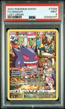 PSA 9 MINT - GENGAR FULL ART Lost Origin 2022 Pokemon - Image 1