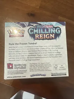 Pokemon TCG Chilling Reign Sword & Shield Sealed Booster Box SWSH06 - Image 4