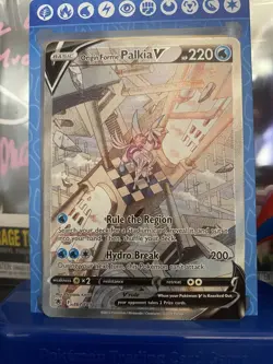 Pokemon TCG Palkia V Alt Art Origin FORME Astral Radiance 167/189 NM - Image 1