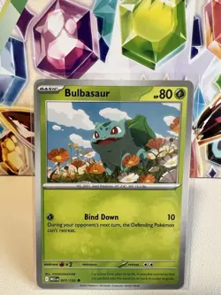 Bulbasaur 001/132 Common Regular - Pokemon TCG Mega Evolution - NM - Image 1