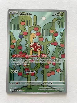 Pokemon TCG Shuckle 136/132 Mega Evolution English - Image 1