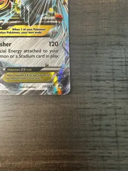 Pokemon Mega-M Scizor EX TCG 77/122 XY Breakpoint Holo Ultra Rare - Image 4