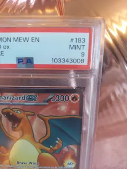 Charizard ex 183/165 Ultra Rare 2023 Pokemon Scarlet & Violet 151 PSA 9 MINT - Image 2