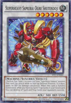Superheavy Samurai Ogre Shutendoji - SP17-EN042 - Starfoil Rare - 1st Edition x1 - Image 1