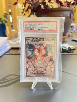 Pokemon TCG Obsidian Flames Charizard EX Card 223/197 Sir PSA 9 Mint - Image 1
