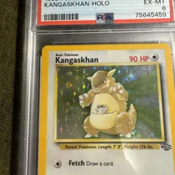 Pokemon TCG PSA 6 Kangaskhan Jungle Holo Graded Card 5/64 - Image 4