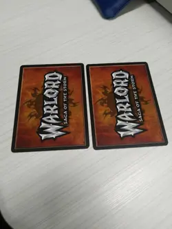 Warlord CCG Saga of the Storm 2 banish the wound card - Image 2