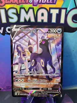 Pokemon TCG Brilliant Stars Umbreon V Trainer Gallery TG22 Character Rare Card - Image 1