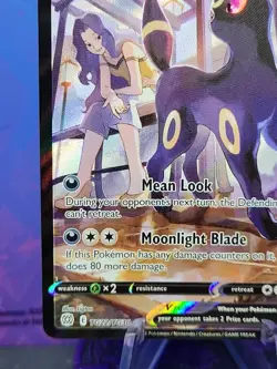 Pokemon TCG Brilliant Stars Umbreon V Trainer Gallery TG22 Character Rare Card - Image 5