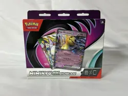 Pokemon TCG Mimikyu EX Showcase Box Promo Card 3 Booster Pack Sealed Brand New - Image 1