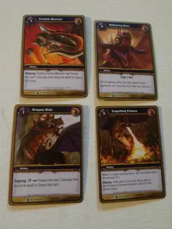 World of Warcraft TCG CCG Trading Card Game Lot of 24 Cards 2006 - Image 4