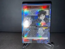 Roy Mustang FMA-1-055 2025 Union Arena Fullmetal Alchemist Super Rare Card NM+ - Image 1