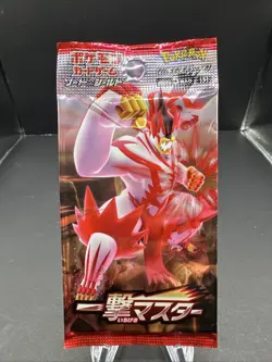 Pokemon Single Strike Master S5I Booster Pack (x1) Sword Shield Japanese Card - Image 1