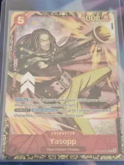 One Piece TCG Yassop OP09-013 (Championship 2025 Regionals Top 64 Prize Card) - Image 1