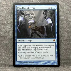 Mindbreak Trap - Zendikar (ZEN) #57 LP MTG Non-Foil Mythic Rare - Image 1