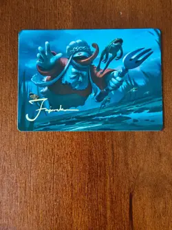 Quina, Qu Gourmet Gold - NM - MTG Magic Art Series: Final Fantasy - Image 1