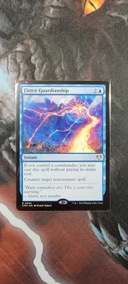 Fierce Guardianship (Commander Masters) - NM - MtG - Image 1