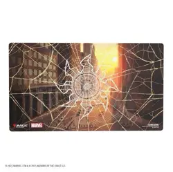 MTG Set of 5 Spider-Man 🕸 Web Lands 🕸 Playmats MagicCon Atlanta ‘25 ✨NEW✨ - Image 2